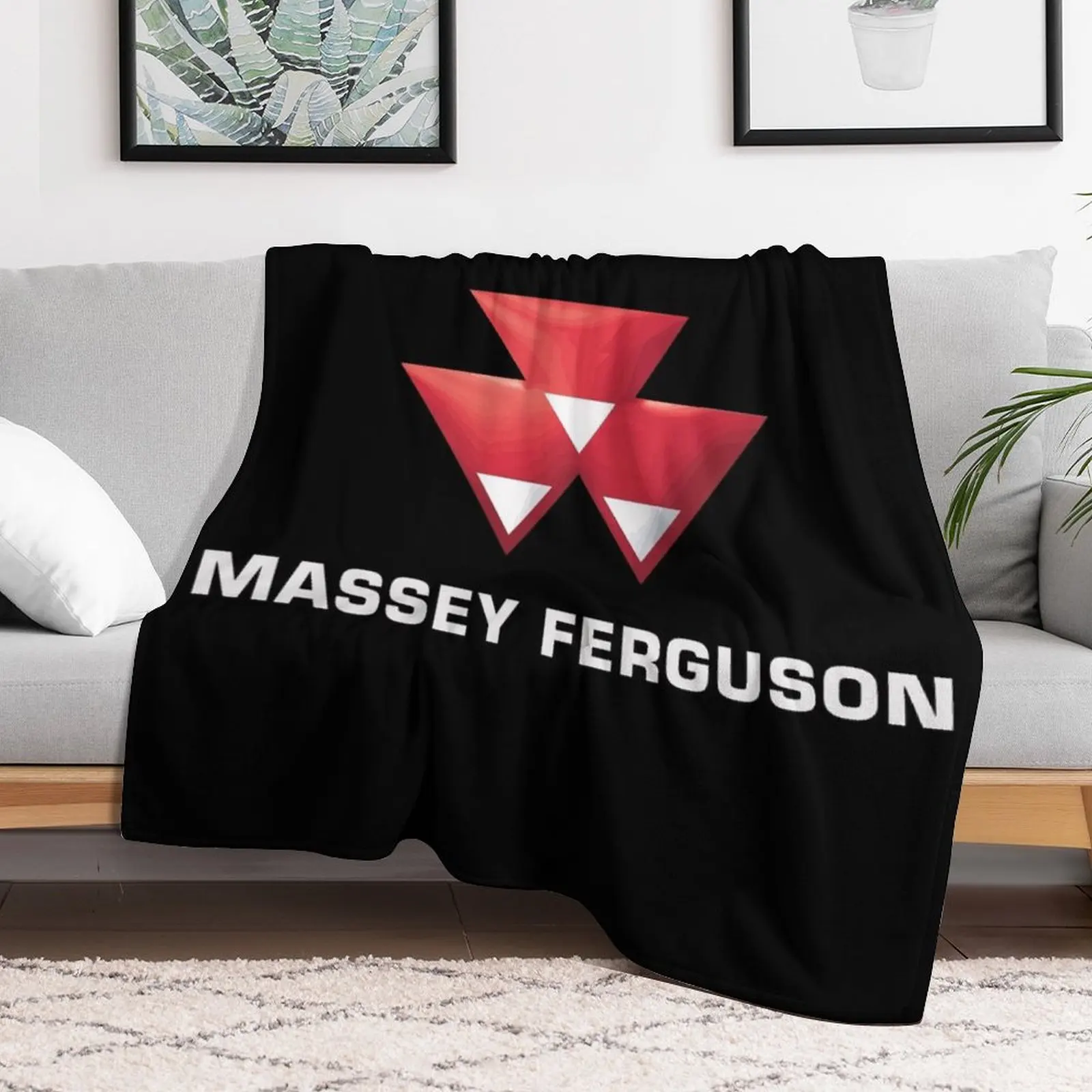 Massey Ferguson agricultural Throw Blanket Moving Single Luxury Thicken Blankets