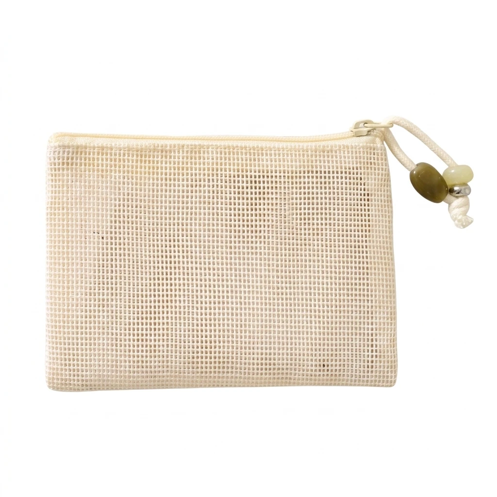 Portable Mesh Organizer Bag Teslin Net Pouch Lightweight Travel Toiletry Cosmetic Digital Accessory Storage Case for Cards