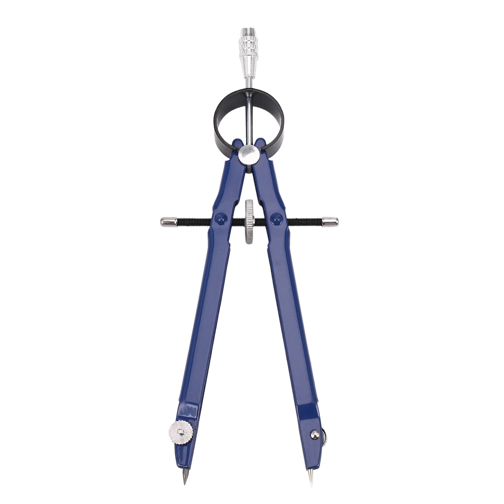 4 Pak Kompas Penyusunan dengan Kunci Kompas Busur Matematika Gambar Kompas Logam dengan Kompas Geometri Roda Kompas Pembagi Busur