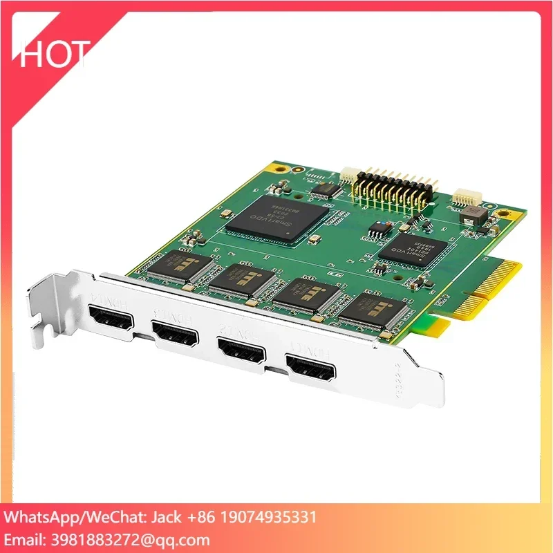 X4 SDK対応 監視放送用 4K30Hz ビデオキャプチャカード