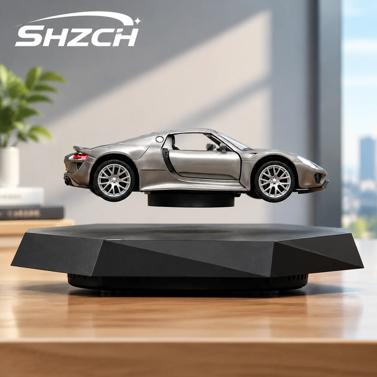 Magnetic Levitating Car 360 ° Free Rotation, Home Office Decoration, Unique Business Gift, Creative Gift, Decoration Ornament