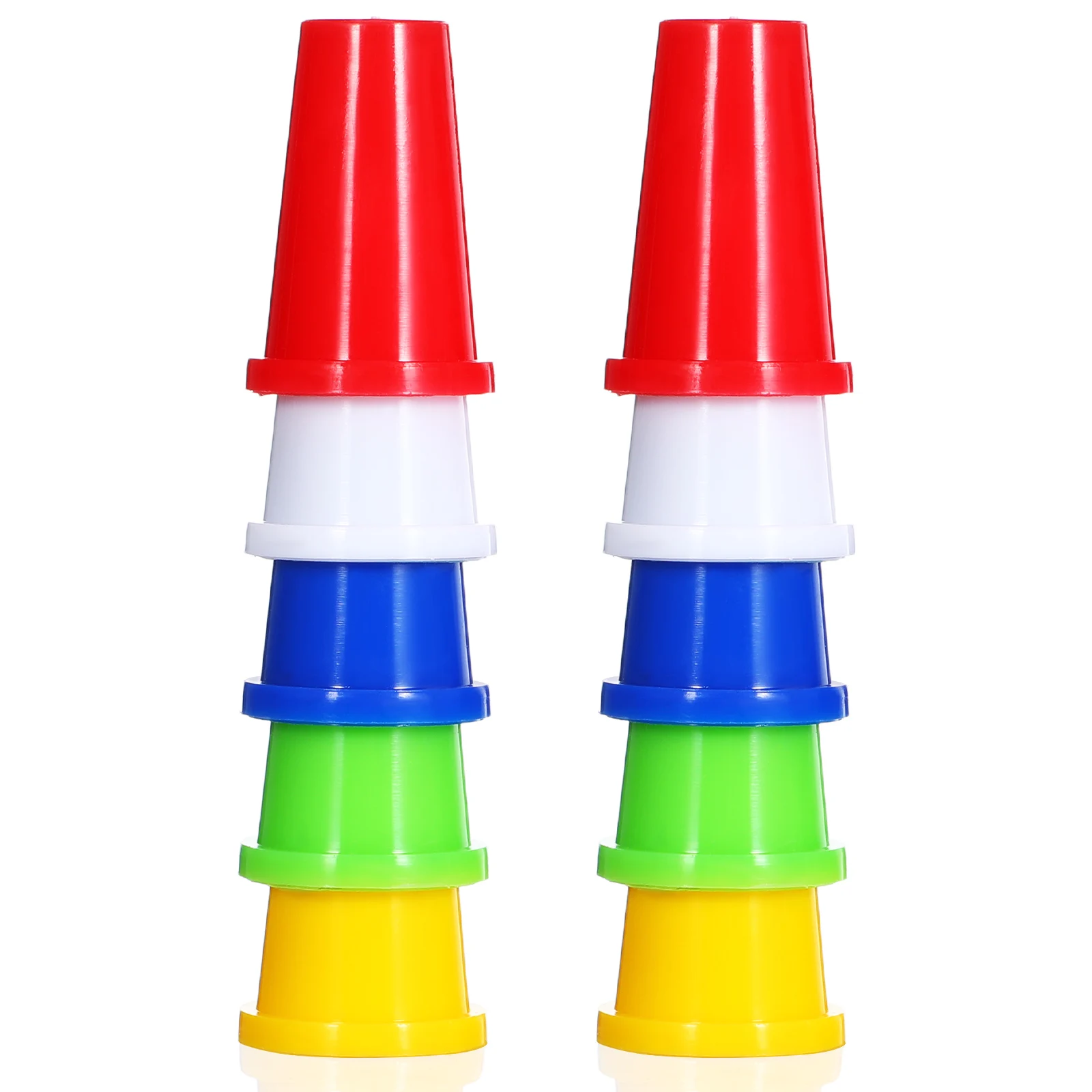 

20Pcs Plastic Colorful Thimble Caps Finger Protectors for Quilting Needlework DIY Craft Pin Needle Shield Finger Protector