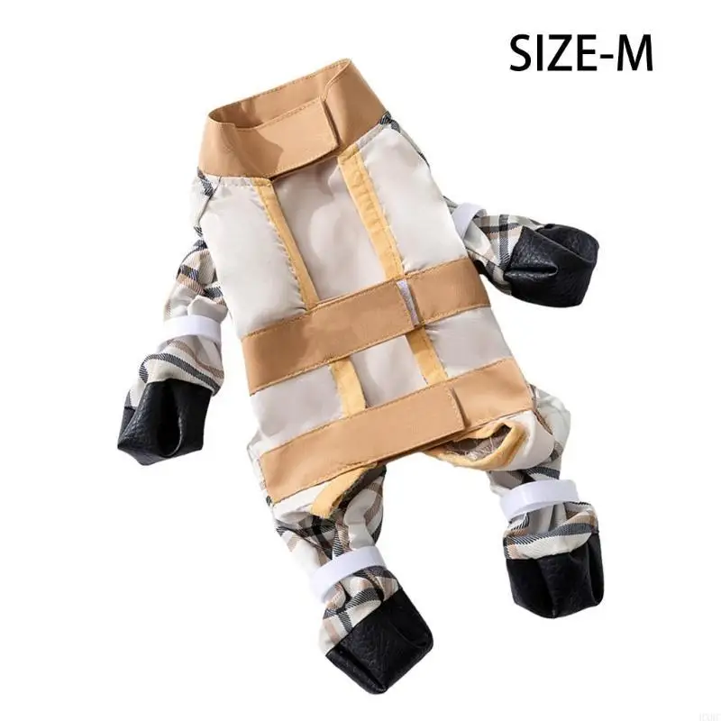 2025 New Full Length Dog Protective Wear Waterproof Antislip Base Harnesses Lock System