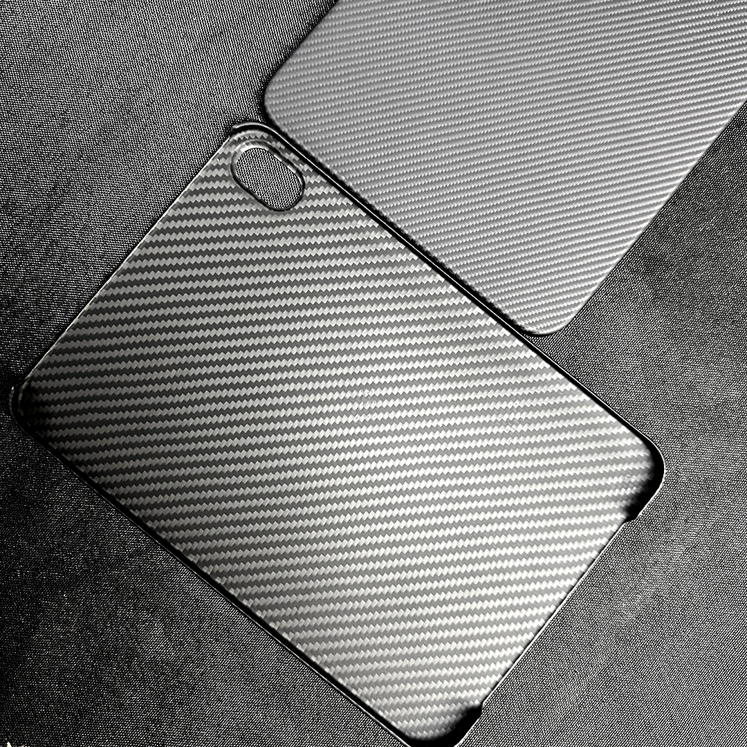 Capa protetora de carbono real para apple ipad pro 11 polegadas capa de tablet de fibra de aramida, ar 11 pol., 2021, 2020 2022, 2023