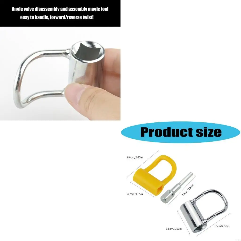 

Universal Valves Wrench Multifunction Steel Tool for Home Plumbing Repair