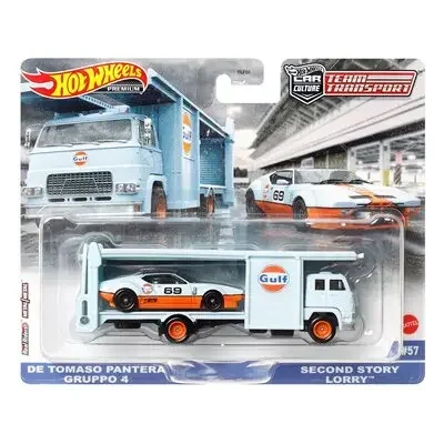 Original Hot Wheels Premium Auto Kultur Team Transport Kinderspiel zeug für Jungen Kinder Druckguss Mazda RX3 Sakura Sprinter Madlab