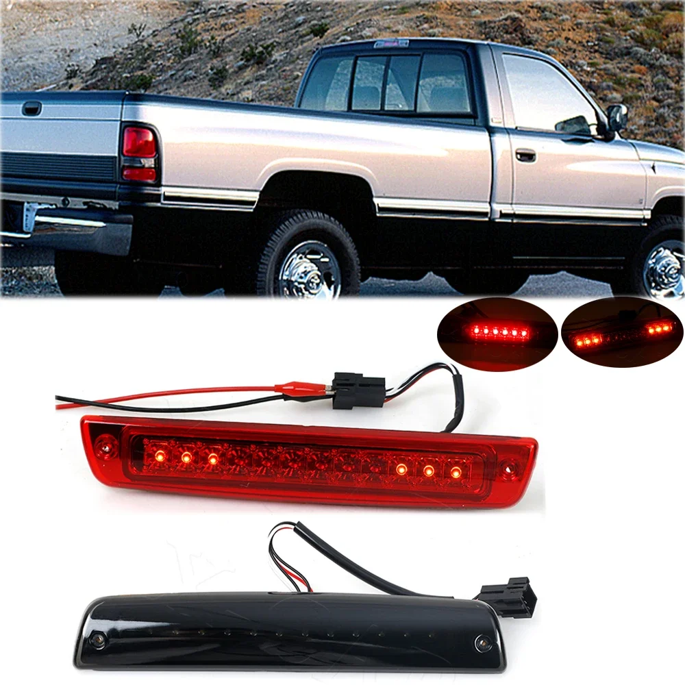 55077263AB For Dodge Ram 1500 2500 3500 1994-2001 For GMC Sierra 3500 2004 LED 3RD Third High Mount Brake Light Stop Light