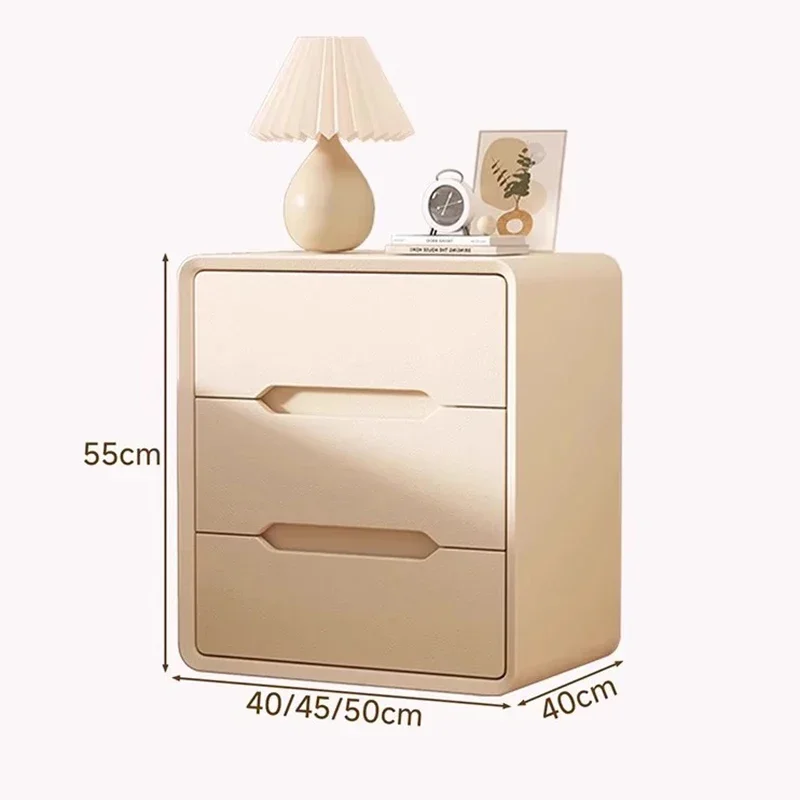 Unique Nordic Bedside Table Trendy Versatile Simple Glamour Nightstand Premium Exquisite Mesa De Cama Bedroom Furnitures