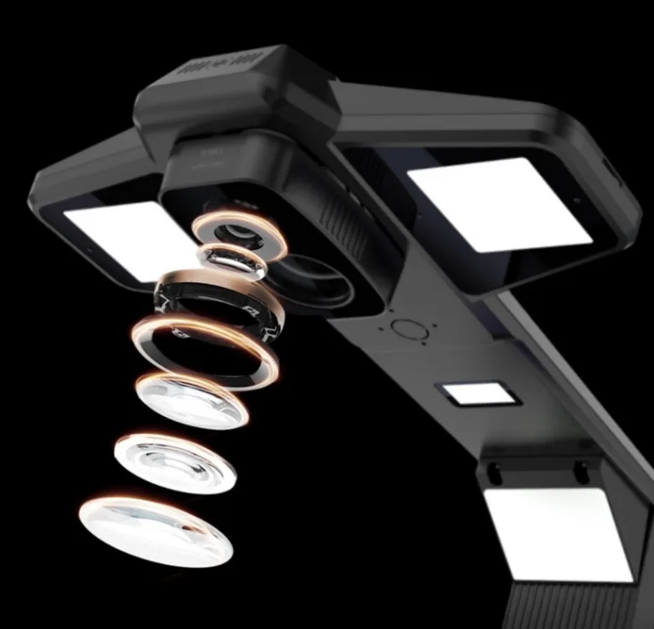 V-vormige boekscanner A3, oude boekscanner A3 met AI-stem