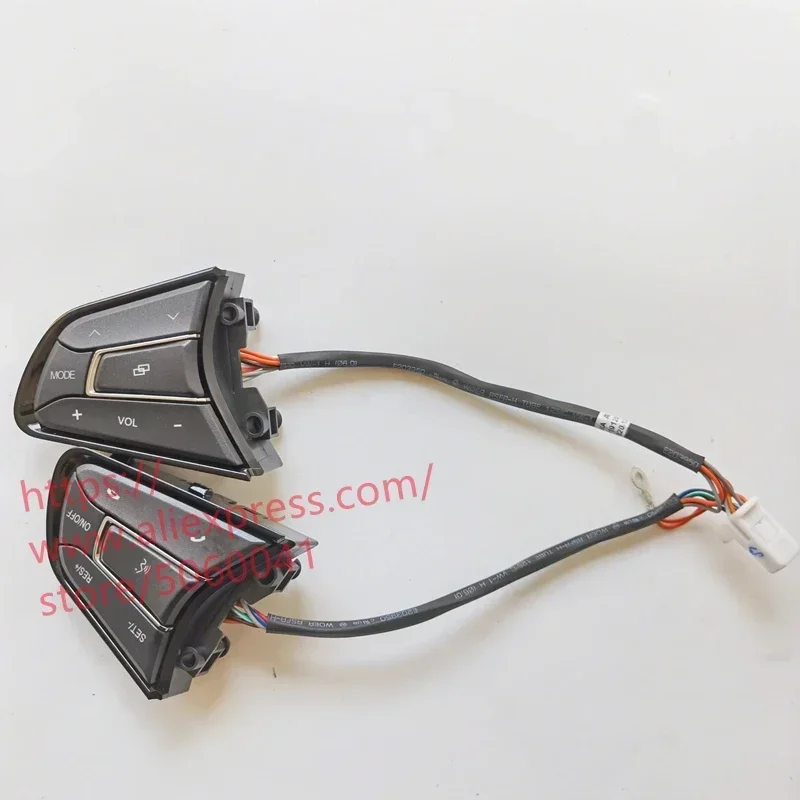 Multi-function steering wheel buttons for Chery Tiggo 2/3x Arrizo 5 Cruise volume bluetooth phone
