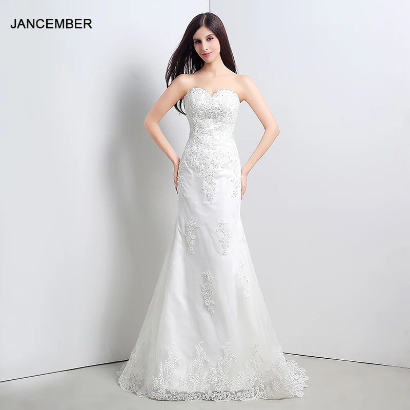 Strapless Lace Wedding Dress Open Back Civil Bridal Bohemian A-line Stylish Sweep Train Wedding Gowns Vestidos de Nova