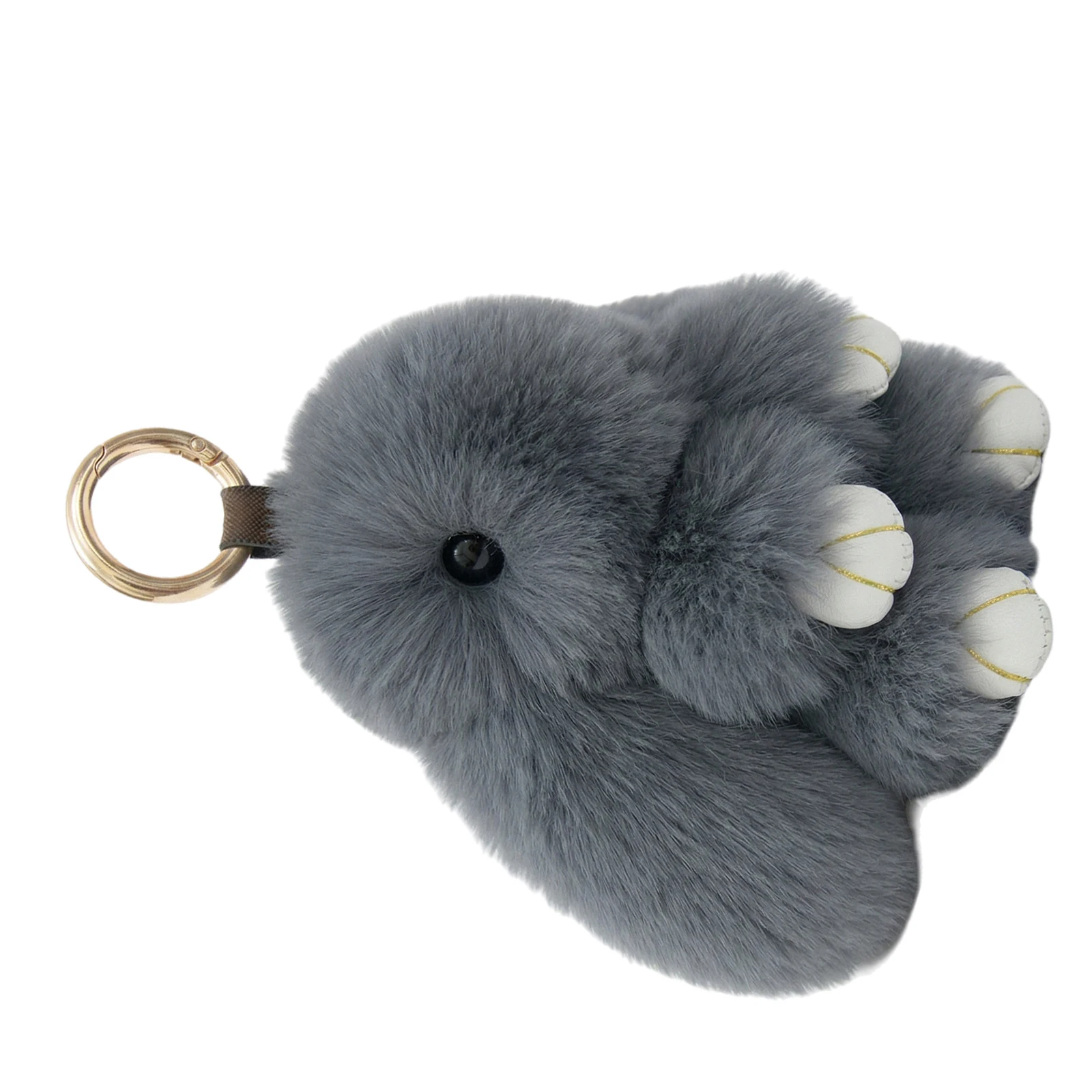 

Soft Plush Rabbit Keychain with Tin Box Bunny Doll Pendant Keychain Rabbit Charm Easter Gift for Women Girls Purse Decor