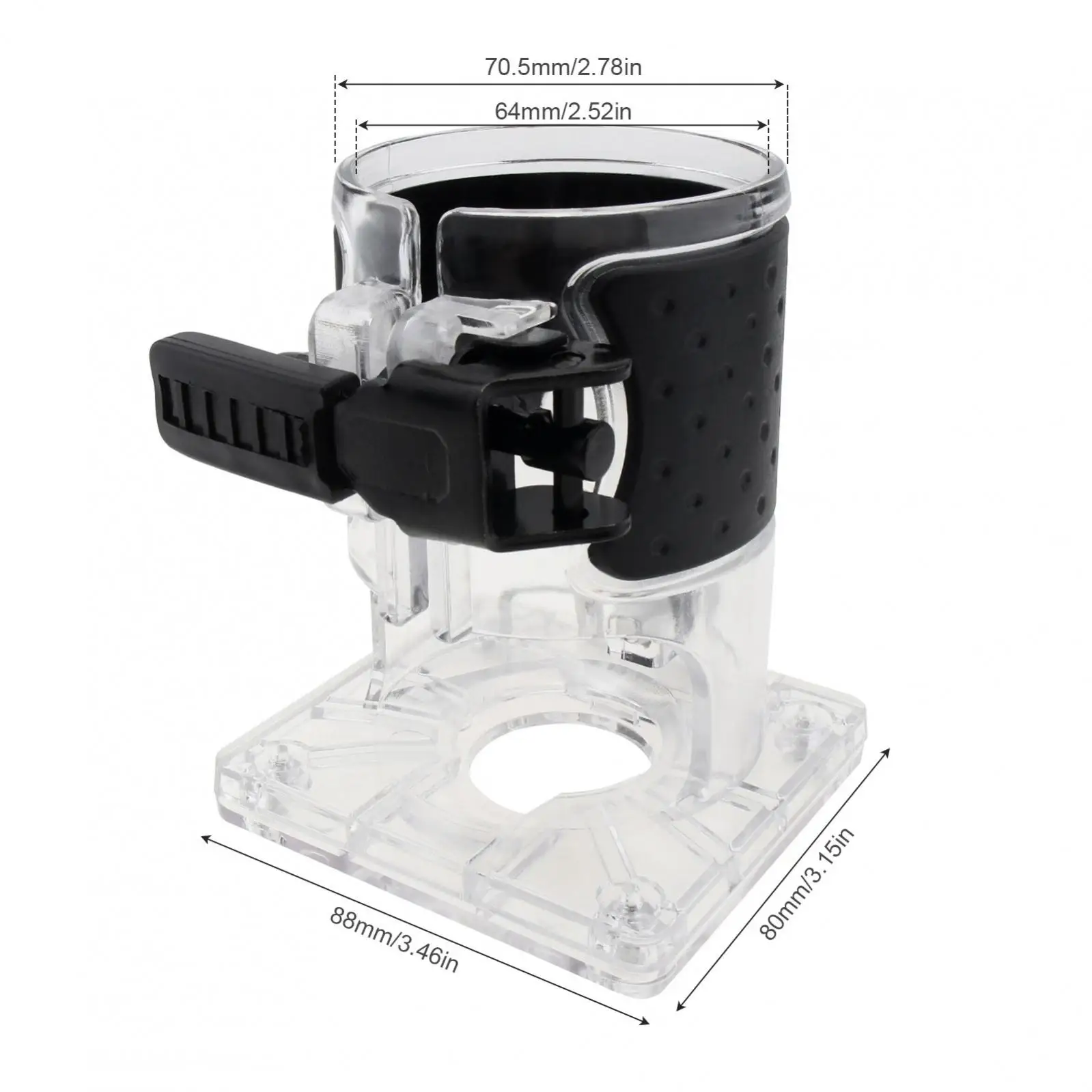 Quick Fixation Trimmer Base Trimmer Router Serviceable Base Compact Router Cover Case Power Tool Accessories