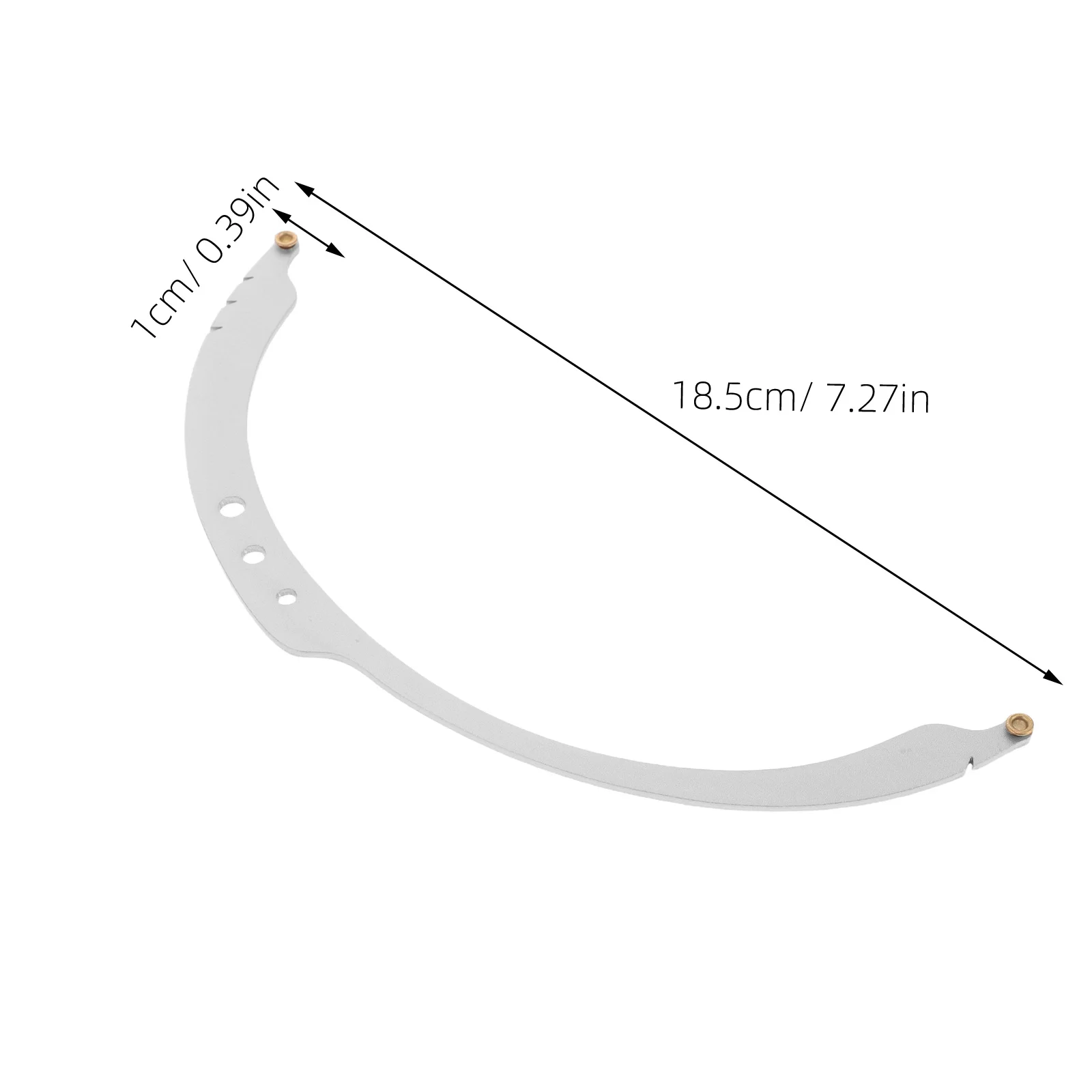 Professional Eyebrow Positioning Measuring Tool Ruler Adjustable Stencil for Symmetrical Brow Design Artist