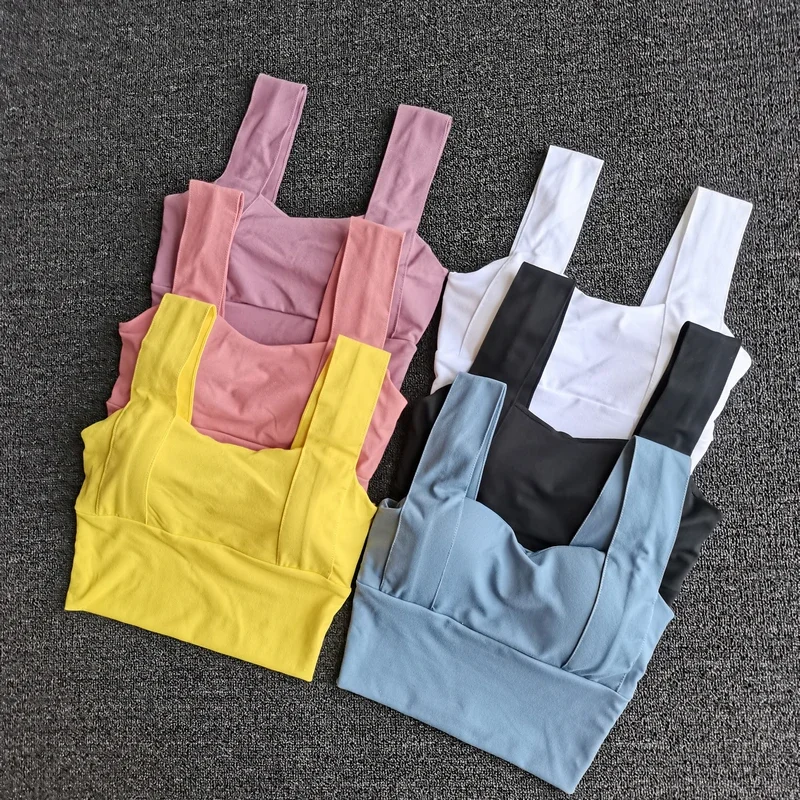 

Женские сексуальные укороченные топы, бюстгальтер для йоги, женская уличная одежда, майки без рукавов, бесшовное спортивное нижнее белье, футболка, бюстгальтер для фитнеса, майки, бюстгальтеры для тренировок