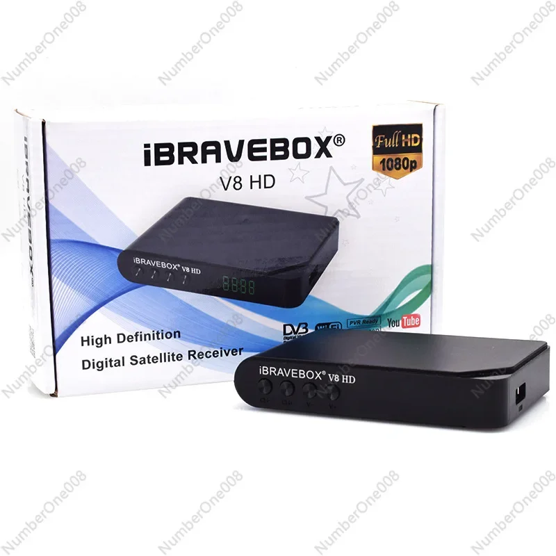 

IBRAVEBOX V8 HD DVB-S/S2 ПОДДЕРЖКА WIFI BISS POWEY VU YOUTUBE