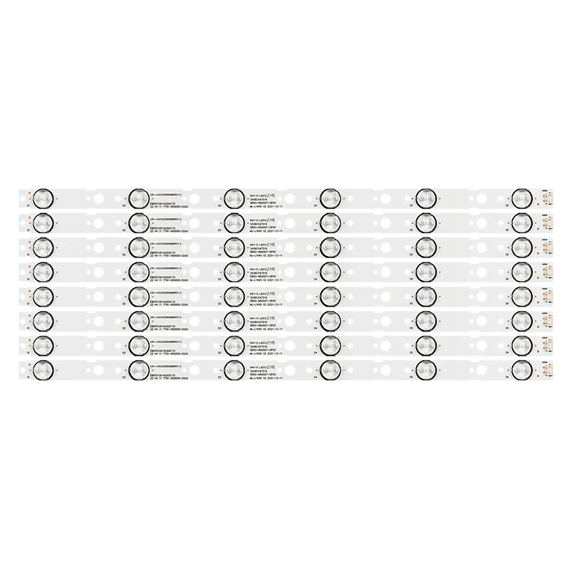 

8PCS/40PCS LED Backlight strip 6 Lamp for 50'' TV 50M9 50E388G MS-L1645 5850-W50007-0P00 CRH-A50303008066BDREV1.0 50M9 Mgu5010x