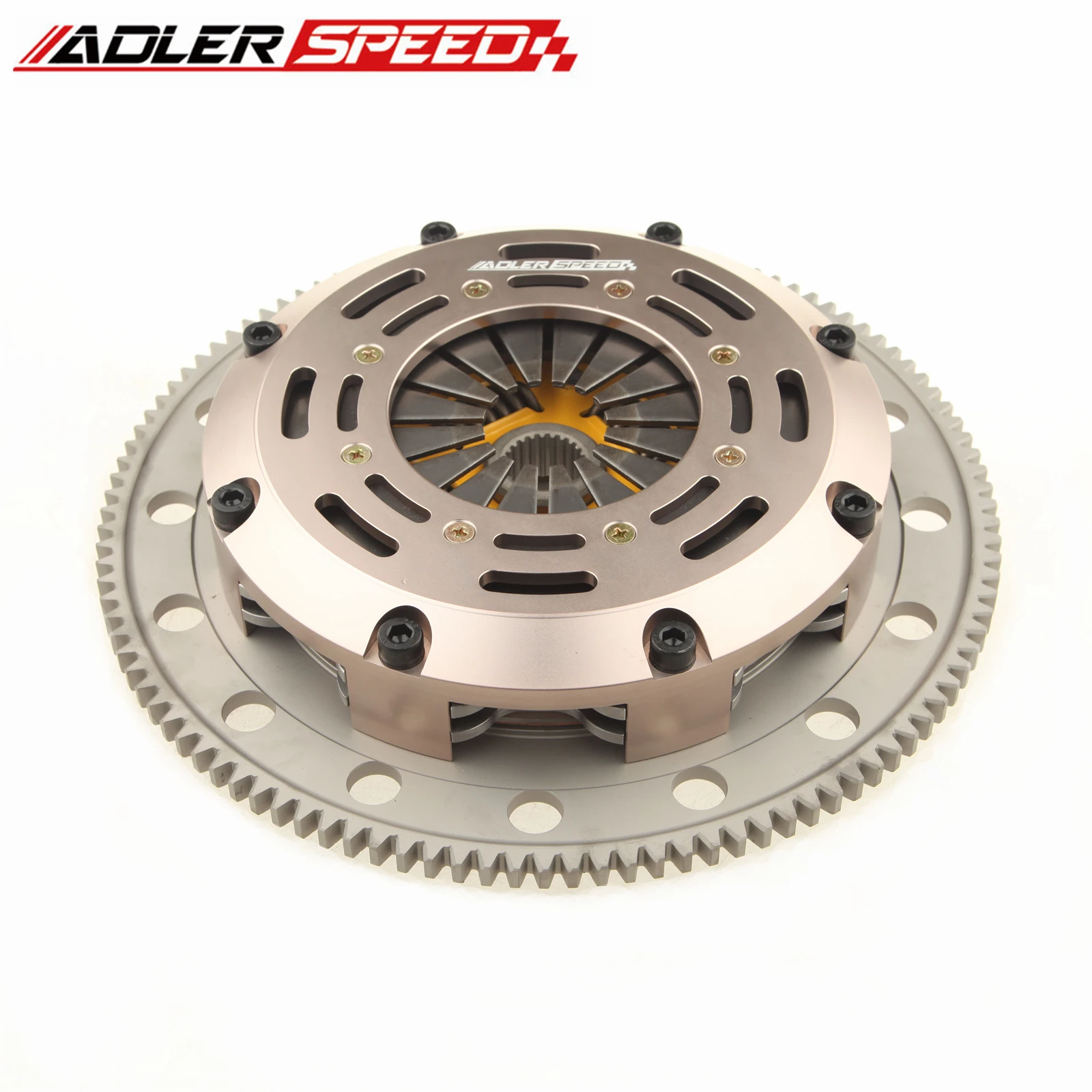 

ADLERSPEED Sprung Twin Disc Clutch Kit For Honda ACURA INTEGRA B18 B20 B16 Medium WT