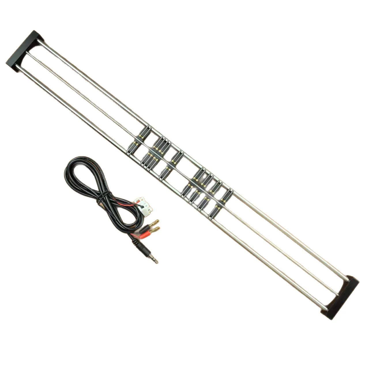 1/160 N Scale Train 50cm Track Model Accessories Train Treadmill Track Bearing Test Stand With 8 Rollers / Single Roller Module