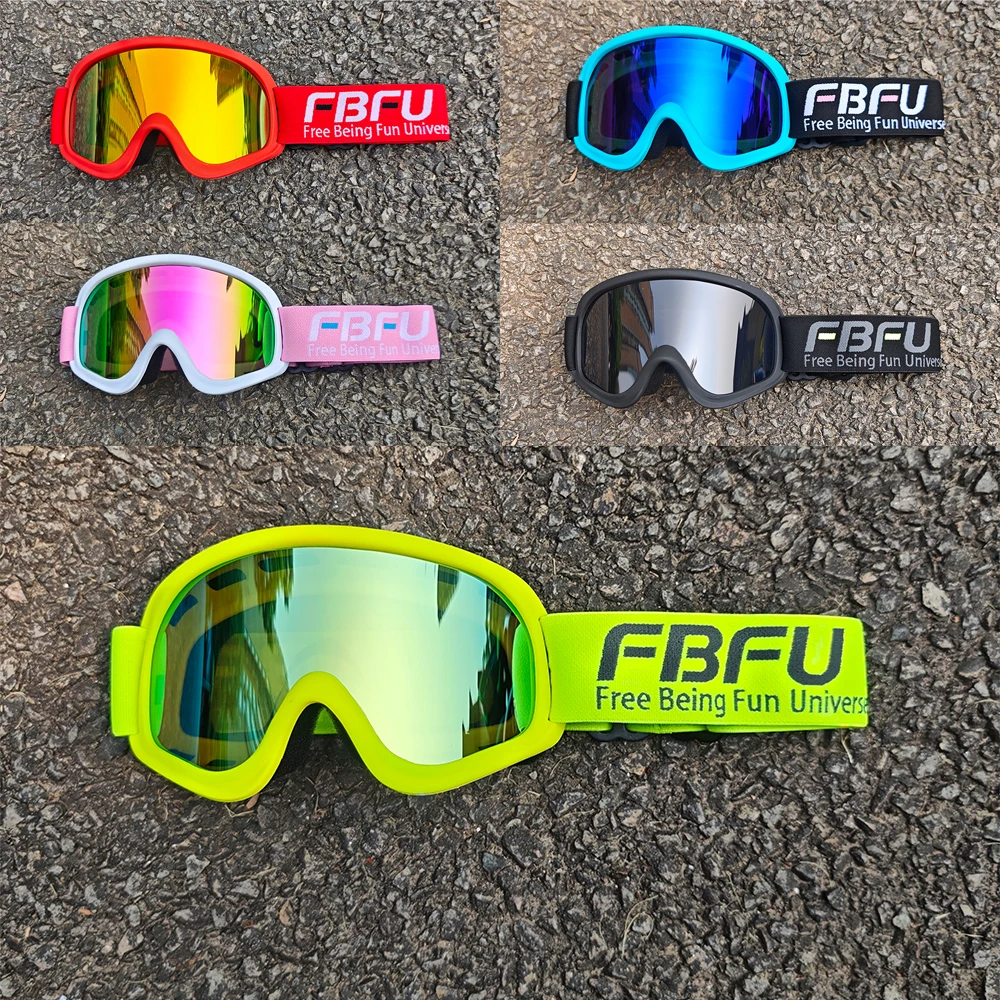 

FBFU Motorcycle Bicycle Ski Spring Summer Autumn Winter Off road Jungle Snowmobile Riding Man Woman Outdoor Sport Sunglasses
