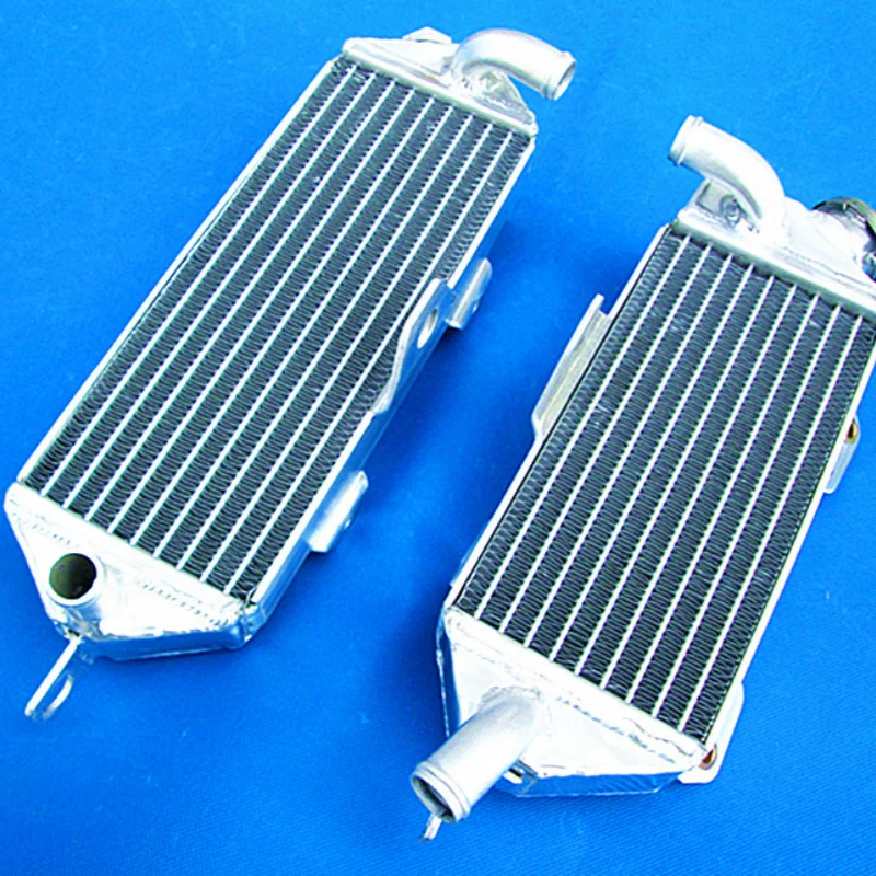 

Left+Right Aluminum Radiator FIT 1987-1989 For Kawasaki KX250 KX 250 E1/F1/G1 1987 1988 1989 87 88 89 express logistics
