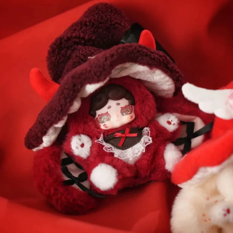 

LuckyDeerNai Good Night Rabbit Witch Letter Blind Box Plush Doll Stuffed Figure Desktop Ornament Trendy Toy Gift For Girls