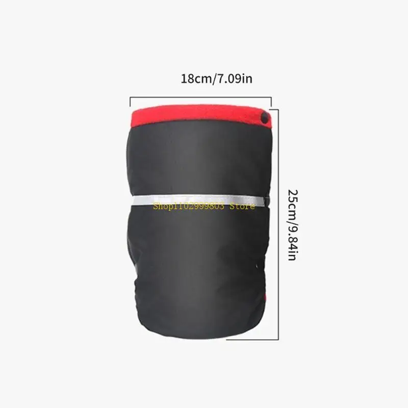 Stroller Hand Muff Mittens for Pram Pushchair Gloves with Reflective Strips J0MF