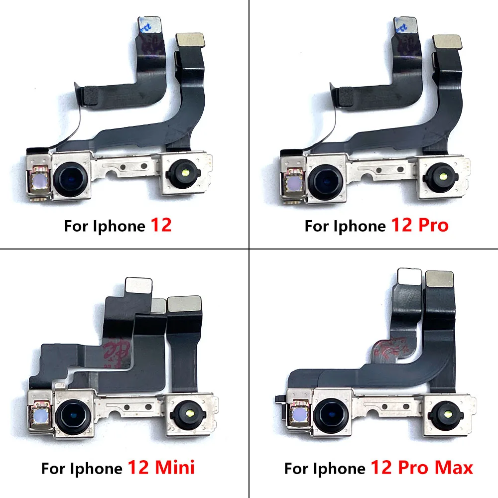 NEW Tested Front Small Camera Module Flex Replacement Repair Part For IPhone 11 12 mini 13 Pro 14 Pro Max 14 Plus