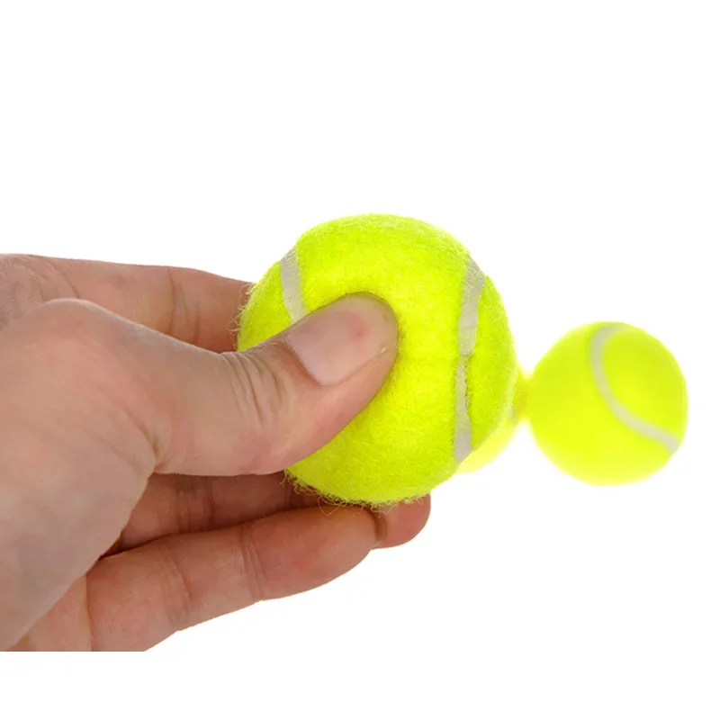 6 PCS Tennisballen 2 inch Hondenspeelgoed Draagbare Tennis Bijtvaste Honden Puppy Teddy Trainingsproduct Dierbenodigdheden