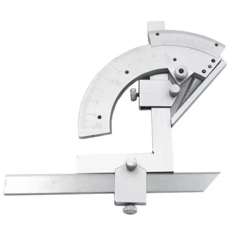 2026 Hot Sale DC58-320/DC58-360 Accurate Measuring Protractor 0-320/0-360 Degrees Universal Angle Ruler