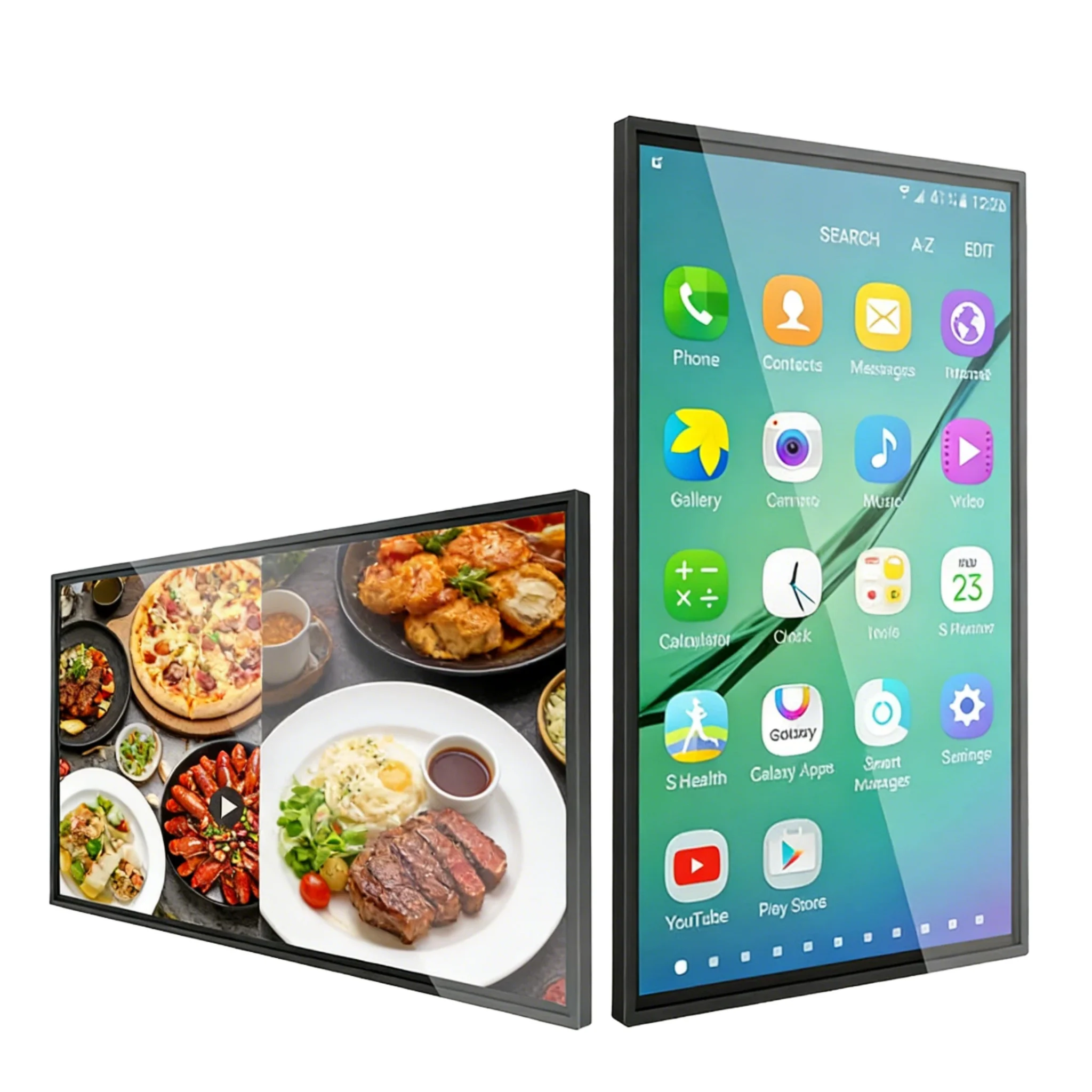 32 Inch Embedded LCD Monitor with Capacitive Touch Screen Sunlight Readable IP55 Rated EV Charging Station for Agencies