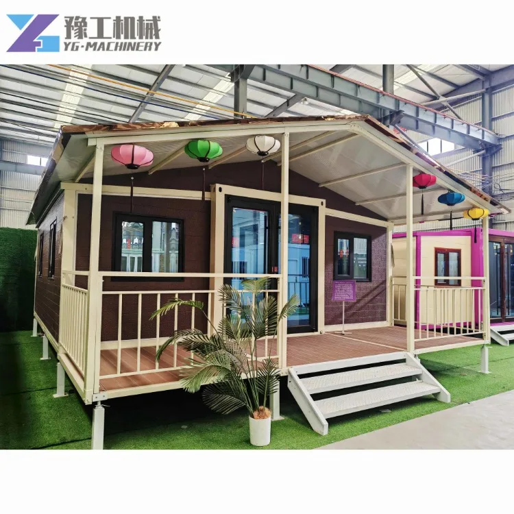 YG Mobile Office Workers Room with Toilet and Bathroom Container Houses Flat Pack Container House As Dormitory