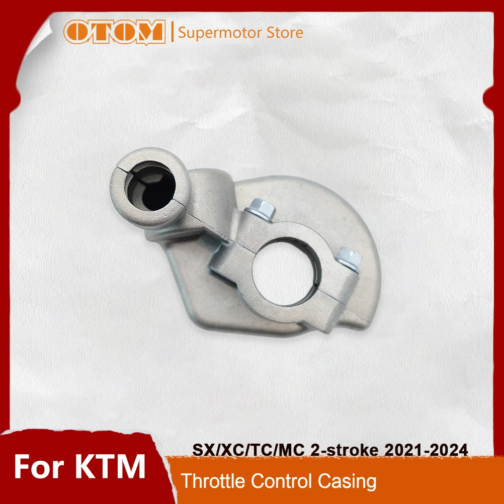 

Motorcycle Accessories Throttle Control Casing Aluminum Base Cover For KTM 2-stroke SX XC TC MC 50 65 85 125 150 250 2021-2024