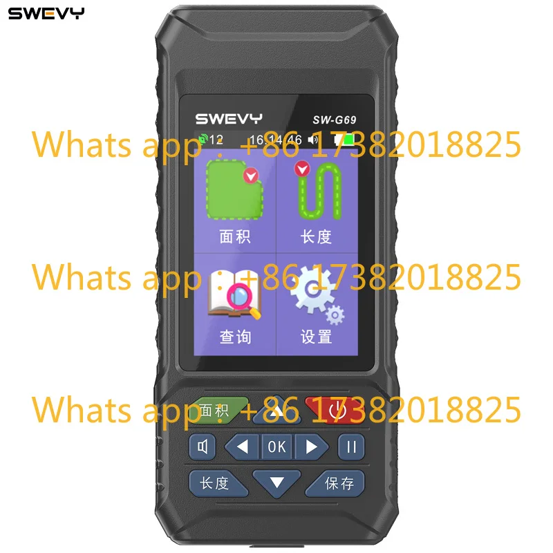 Acre measuring instrument high-precision vehicle land measurement instrument G68 lithium battery model