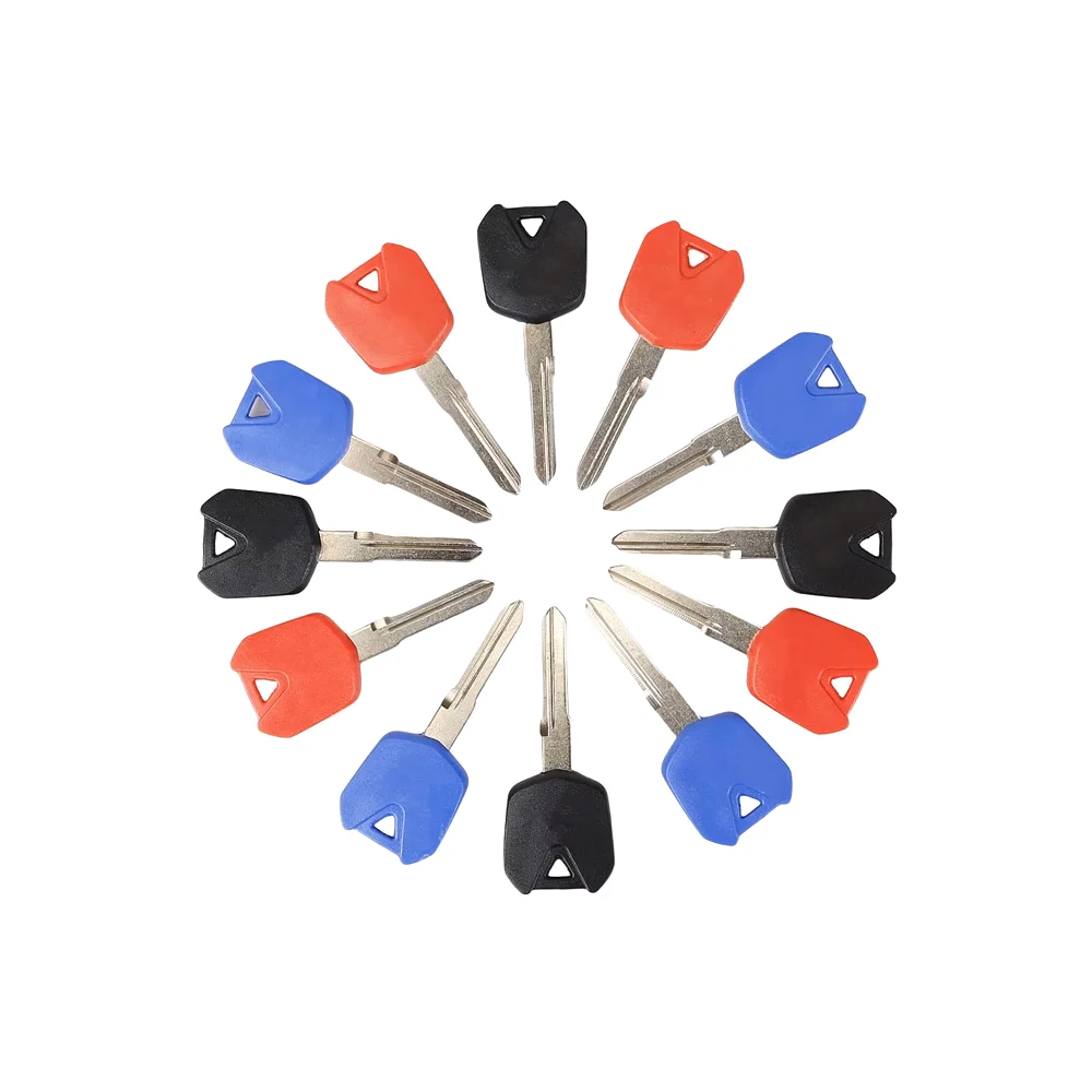 

3 шт. новый пустой ключ для мотоцикла, замена необрезанных ключей для Kawasaki NINJA250 ZX250R EX250 NINJA300 ZX300R EX300 NINJA 250 300 650 R S