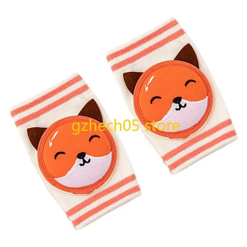 D55E 1 Pair Infant Knee Protectors Leg Warmer Safety Kneepads for Toddler Baby Aged 0 to 3 Years Ensures Crawling Safety