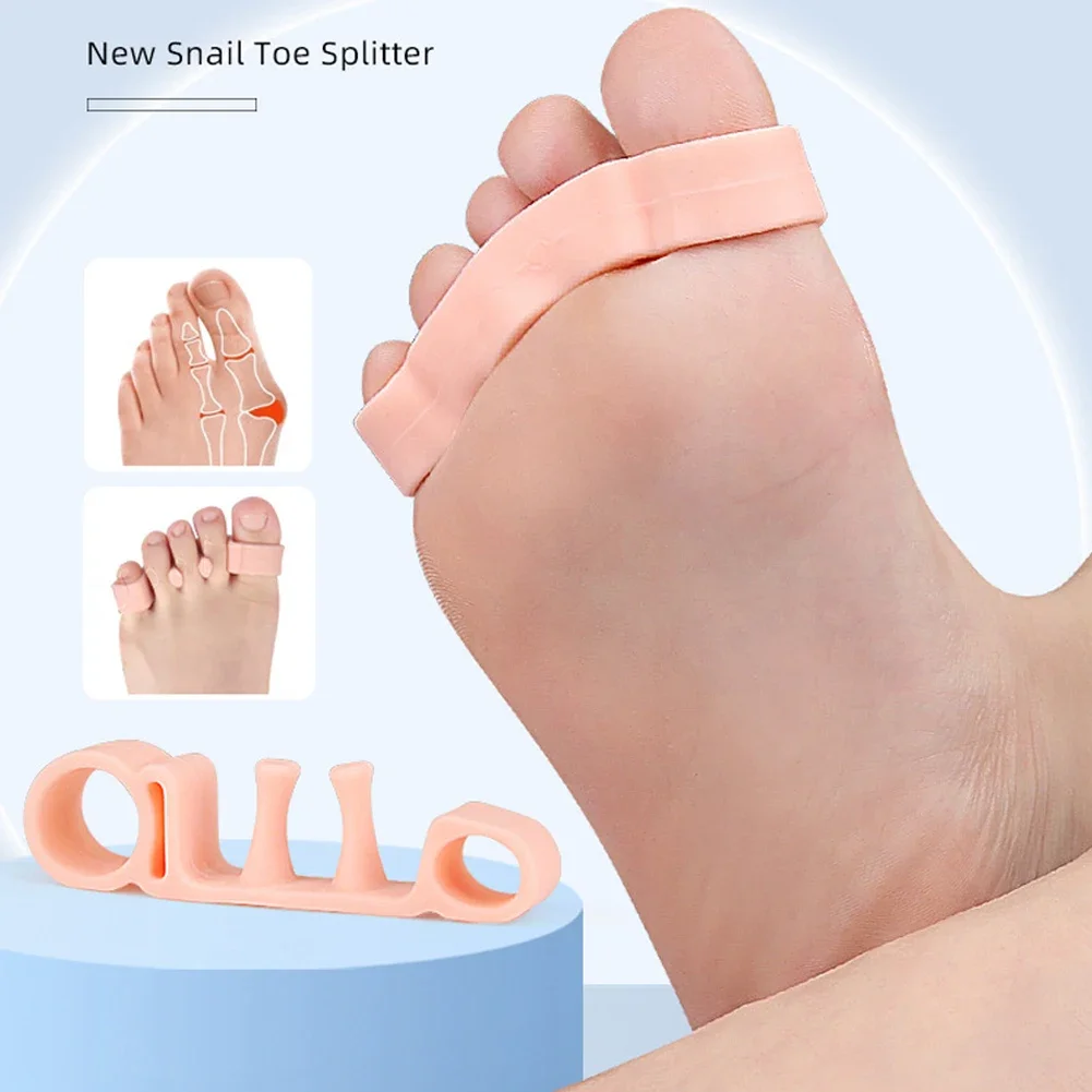 1Pair Silicone Body Feet Alignment Kit Natural Realignment Posture Correction Gel Stretcher Body Shaping Orthopedic