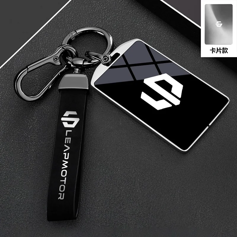 For LEAPMOTOR T03 C10 C11 C16 C01 B01 B10 S01 2025-2026 Special all inclusive metal key set bag Car protective case key chain