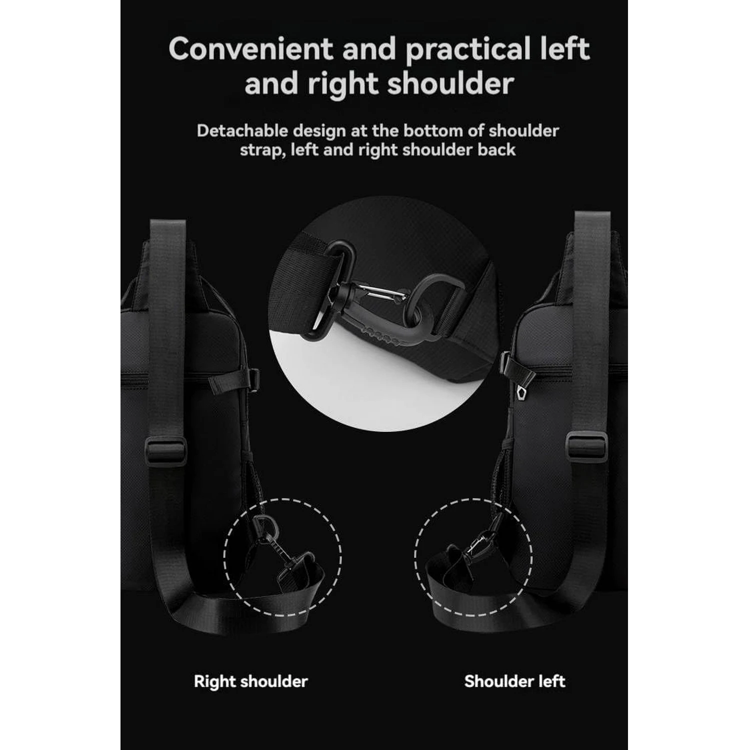 High Quality Nylon Man Sling Chest Bag Shoulder Larger Capacity Outdoor Sports Waterproof Hiking Cycling Travel Chest Daybag