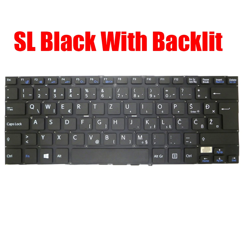 RU SL Laptop Keyboard For SONY SVF14A 9Z.NABBQ.10R 149238561RU V141106CS1RU AEGD57001203A 9Z.NABBQ.11F 149238771SI New