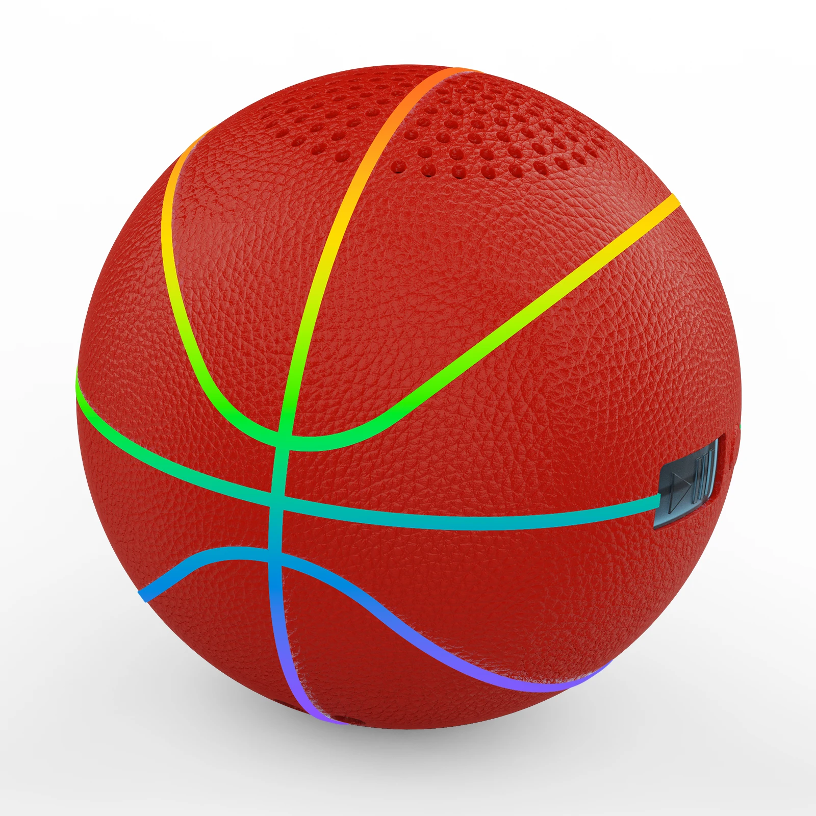 Bluetooth Speaker Blue Ball Bluetooth Speaker Glowing Blue Ball with Built-in Speaker The Perfect Gift for Basketball Fans