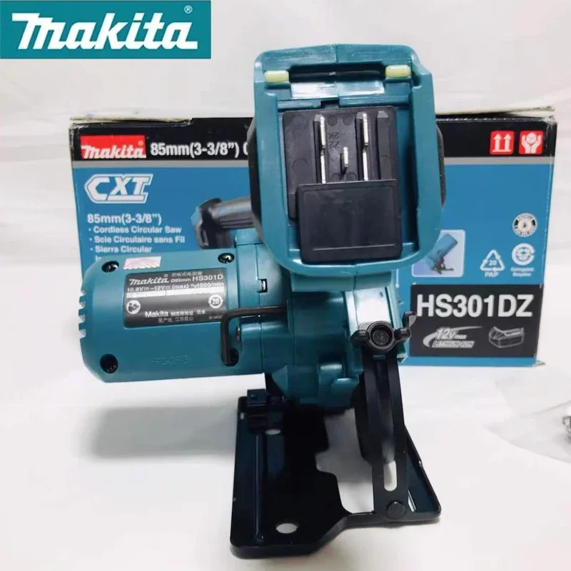 MAKITA HS301DZ Cordless Circular Saw 10.8 Max Li-Ion CXT 85mm Woodworking Cutting Saw Mini Cutting Machine Power Tools HS301