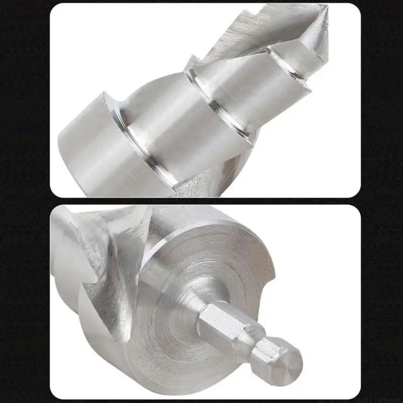 

A2BE Efficient PVC Pipe Stepped Drill Bit Tool Designed for Plumbing and Repair Tasks