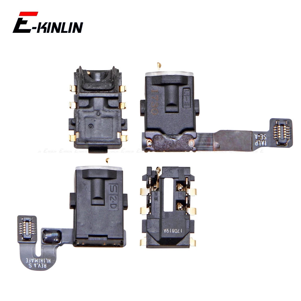 Ear Earphone Jack Audio Flex For HuaWei Mate 20 10 9 Lite Pro P Smart Plus 2019 2018 Headphone Port Connector Repair Parts