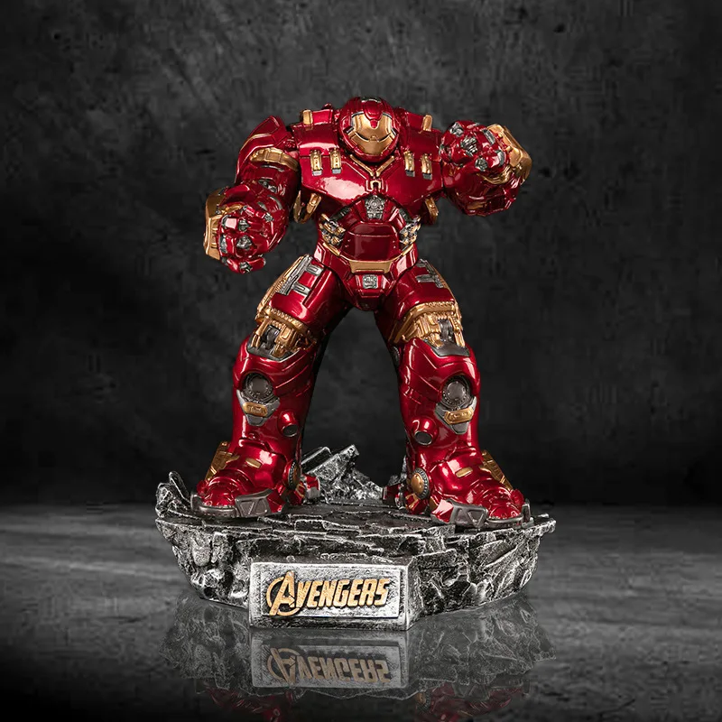 

32cm Anime Marvel The Avengers Hulkbuster Figure Toys Action Figures Iron Man Superheroes Statue Mecha Gifts for Boys Adult Kids