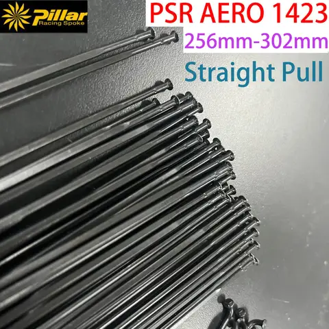 Pillar PSR AERO 1423 aero Spokes Bike Spokes Straight Pull Flat Spokes Racing Spoke Bicycle Spokes Knitting needles
