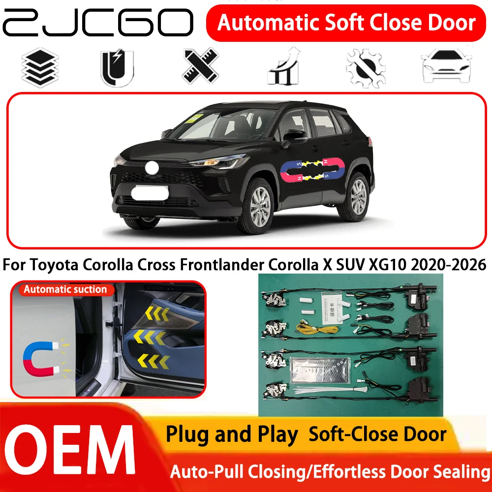 

for Toyota Corolla Cross Frontlander Corolla X SUV XG10 2020-2026 OEM Plug and Play Automatic Electric Soft Close Door System ﻿