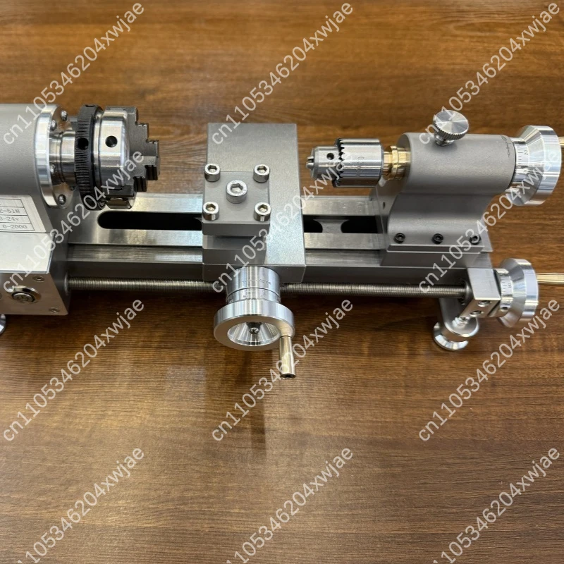 Mini Precision Lathe Machine, Multi-function Woodworking Lathe for Clock Repair & Bead Making