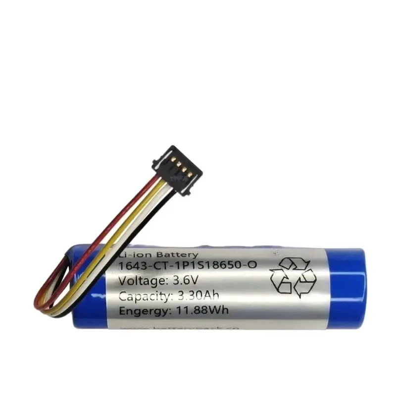 1643-CT-1P1S18650-O 3.6V 11.88Wh 3300mAh Li-ion Rechargeable Battery Pack for Hikvision LC06 High Quality Thermal Imager Battery