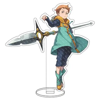 Het Anime De sju dödssynderna Akrylstativ Modellfigur Cosplay Tallrikshållare Topper Fans Jul Skrivbordsdekor Tallrik Gåva 11 best sales Seven deadly sins merlin - №9